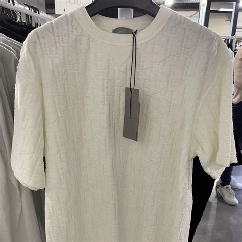 dior towel t shirt